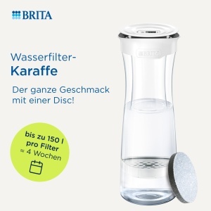 Carafa filtranta BRITA, 1.3 litri, MicroDisc, alba - Img 2