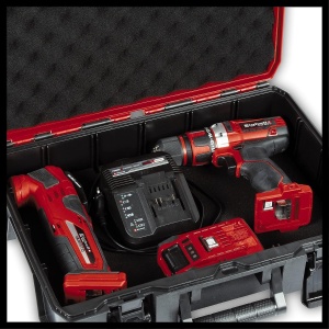 Carcasa originala Einhell E-Case S-F (max. 25 kg, depozitare si transport universal a accesoriilor si uneltelor, stivuibila, legabila, inclusiv insertie din spuma) - Img 8