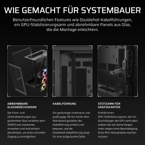 Carcasa PC Corsair 3500X ARGB Mid-Tower, Negru, Panoramic, Cu 3 Ventilatoare - Img 8