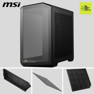 Carcasa PC MSI MAG PANO 100R PZ ATX, 4 ventilatoare ARGB, USB 20Gbps - Img 3