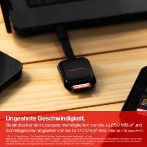 Card de memorie SanDisk Extreme PRO 256 GB, viteza citire 250 MBs, viteza scriere 170 MBs - Img 3