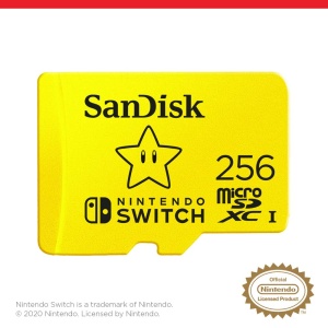 Card microSD SanDisk 256 GB pentru Nintendo Switch, U3, Class 10, 100 MBs - Img 3