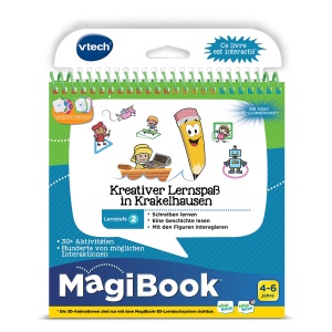 Carte de invatare interactiv VTech Lernstufe 2 - 4-6 ani, multicolor - Img 2