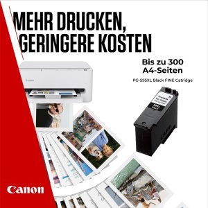 Cartus cerneala Canon PG-595XL Negru, 300 pagini, Original - Img 5