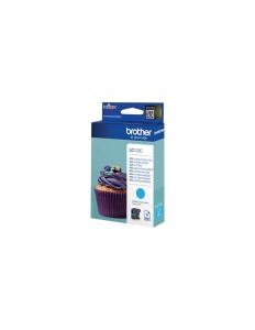 Cartus de cerneala Brother LC-123CBP, capacitate 600 pagini, culoare cyan