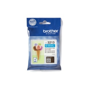 Cartus de cerneala Brother LC-3213C, cyan, XL, 400 pagini