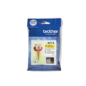 Cartus de cerneala Brother LC3213Y, galben, XL, 400 pagini