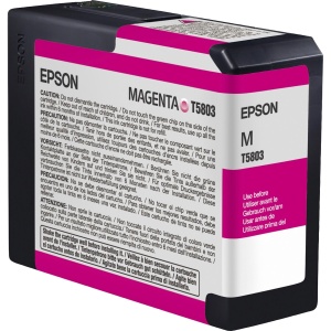 Cartus de cerneala Epson T5803, 80 ml, magenta, UltraChrome K3 - Img 4