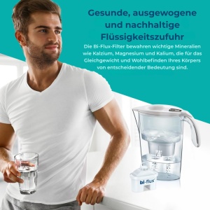 Cartus Filtru Apa Laica Bi-Flux, 6 bucati, reduce Microplastice, Clor si Calcar - Img 4