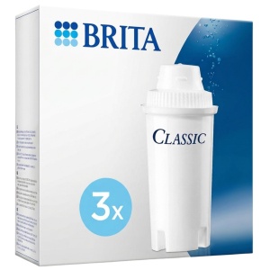 Cartus Filtru BRITA Classic 3x - Reducere Kalk, Clor si Gusturi Neplacute