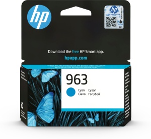 Cartus imprimanta HP 963 Cyan Original Compatibil OfficeJet Pro 9010-9025
