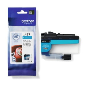Cartus Original Brother LC-427C Cyan, 1500 pagini, pentru MFC-J5955DW, MFC-J6955DW - Img 3