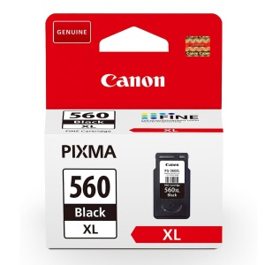 Cartus Tinta Canon PG-560XL Original Negru, Capacitate 400 Pagini, Reciclabil