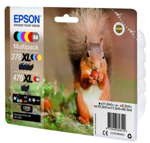 Cartus Tinta Epson 378XL478XL, Compatibil XP-15000, Multipack 6 Culori - Img 4