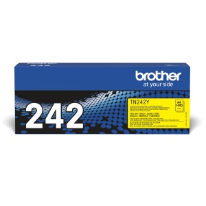 Cartus toner original Brother TN-242Y, galben, 1400 pagini
