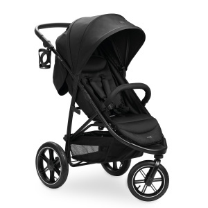Carucior 3 roti Hauck Rapid 3 Air - pana la 25 kg, cu roti pneumatice, negru