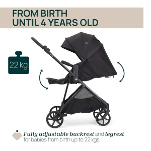 Carucior Chicco Seety, usor si compact, pentru copii de la 0 la 4 ani, 22 kg - Img 4