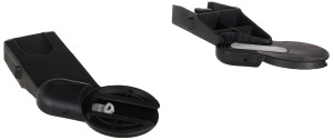 Carucior compact Maxi-Cosi Gia, negru, cu adaptoare pentru scaune auto - Img 2