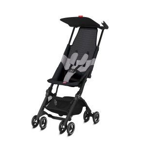 Carucior copii GB GOLD Pockit Air All Terrain, ultrakompact, 0-22 kg, negru