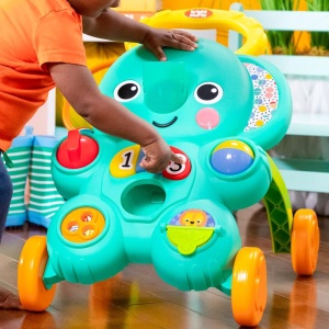 Carucior de joaca Bright Starts Stroll n Roll 2-in-1 cu muzica si lumini - Img 7
