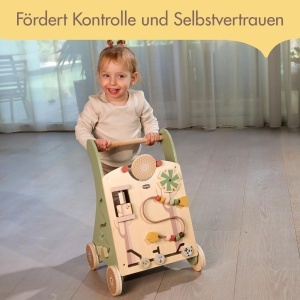 Carucior de mers Tiny Love, 2-in-1, 12 activitati interactive, design natural, 18 luni - Img 6