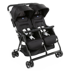 Carucior gemeni Chicco OHlala Twin ultra-usor pliabil protectie UV UPF 50