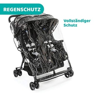 Carucior gemeni Chicco OHlala Twin ultra-usor pliabil protectie UV UPF 50 - Img 11