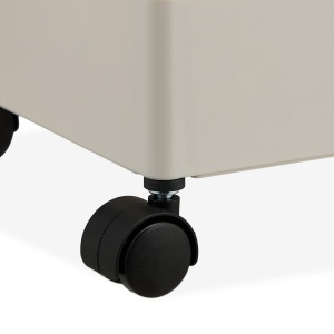 Carucior multifunctional Relaxdays, 2 etaje, alb, 38x39,5x21,5 cm - Img 6