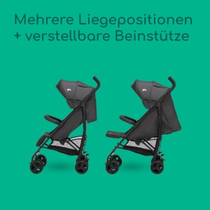 Carucior pentru copii Bebeconfort Dusk, 0-4 ani, usor (7.9 kg), compact, gri mineral - Img 7