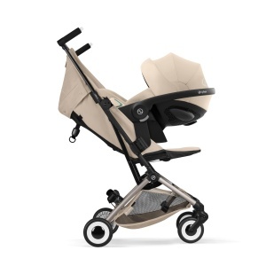 Carucior pentru copii CYBEX Gold LIBELLE, ultracompact, 6 kg, Almond Beige - Img 5