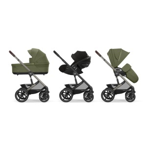 Carucior pentru copii CYBEX Gold TALOS S LUX, all-terrain, 0-4 ani, verde muschi - Img 8
