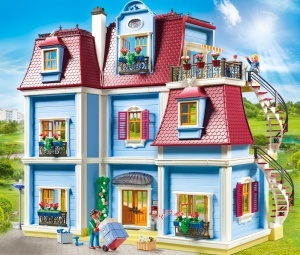 Casa de Papusi PLAYMOBIL 70205 cu Klingel, 592 Piese, pentru Copii de la 4 Ani - Img 2