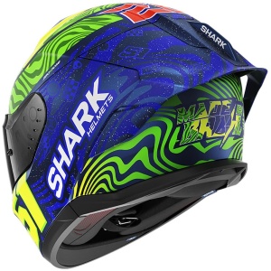 Casca Integrala SHARK SKWAL CUP, Culoare Albastru Verde Galben, Marime XL - Img 3