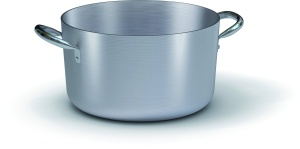 Caserola Ballarini Profi, Aluminiu, 32 cm, Gri, Cu 2 Manere