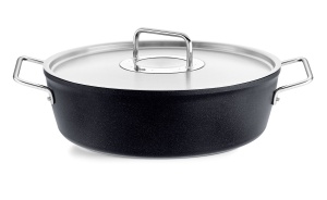 Caserola Fissler Adamant/Aluminiu (O 28 cm, 4.3L) Caserola acoperita cu capac metalic, antiaderenta - inductie - Img 1