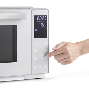 CASO Bake & Style 26 Touch - Cuptor design, Evaluare test: Foarte bun, 9 programe automate, interval de temperatura de la 30 - 230 degC, cronometru, incl. rotisor si piatra de pizza, coacere, prajire, coacere, gratar - Img 13