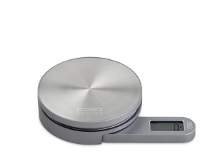 CASO Kitchen EcoMate - Cantar de bucatarie design, utilizare fara baterie datorita energiei cinetice, castigator al testului Incarcator de testare ETM, pana la 5 kg, suprafata de cantarire din otel inoxidabil - Img 9