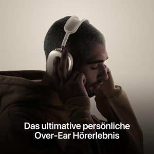 Casti audio Apple AirPods Max, active noise cancelling, 3D audio, USB-C, culoare Mitternacht - Img 3
