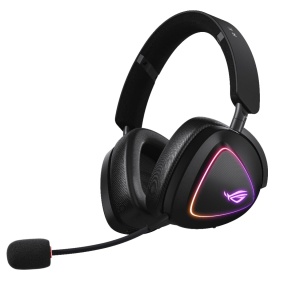 Casti audio ASUS ROG Delta II wireless RGB, 50mm, 110 ore autonomie