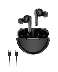 Casti audio Belkin SoundForm Rhythm ANC, Bluetooth 5.3, Negru, Rezistente la apa