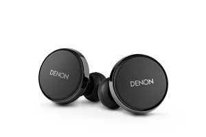 Casti audio Denon PerL Pro, sunet personalizat, tehnologie de anulare a zgomotului, negru