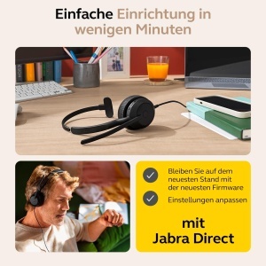 Casti audio Jabra Evolve2 50, USB-AUSB-C, Mono, cu ANC si confort sporit - Img 6