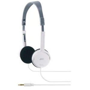 Casti audio JVC HA L 50 W, usoare, cu design pliabil, culoare alba - Img 4