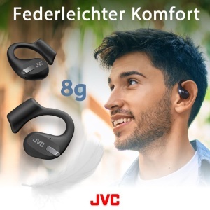 Casti audio JVC HA-NP50T-B, True Wireless, Noise Reduction, Negru - Img 6