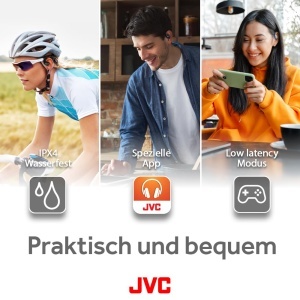 Casti audio JVC HA-NP50T-G, True Wireless, Design Open Ear, Verde Sage - Img 7