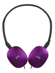 Casti audio JVC HA-S160M-V, usoare, pliabile, violet - Img 2