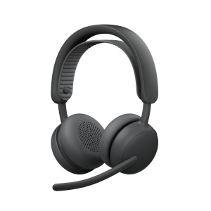Casti audio Logitech Zone Wireless 2 ES cu ANC, Bluetooth, Grafit