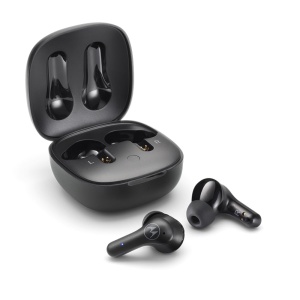 Casti audio Motorola Moto Buds 135, Bluetooth 5.2, rezistente la apa, negru - Img 1