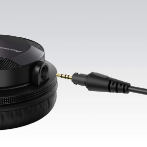 Casti audio Pioneer DJ HDJ-CUE1, Negru, Design Profesional, Sunet de Inalta Calitate - Img 5