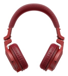 Casti audio Pioneer DJ HDJ-CUE1BT-R, Bluetooth, Rosu